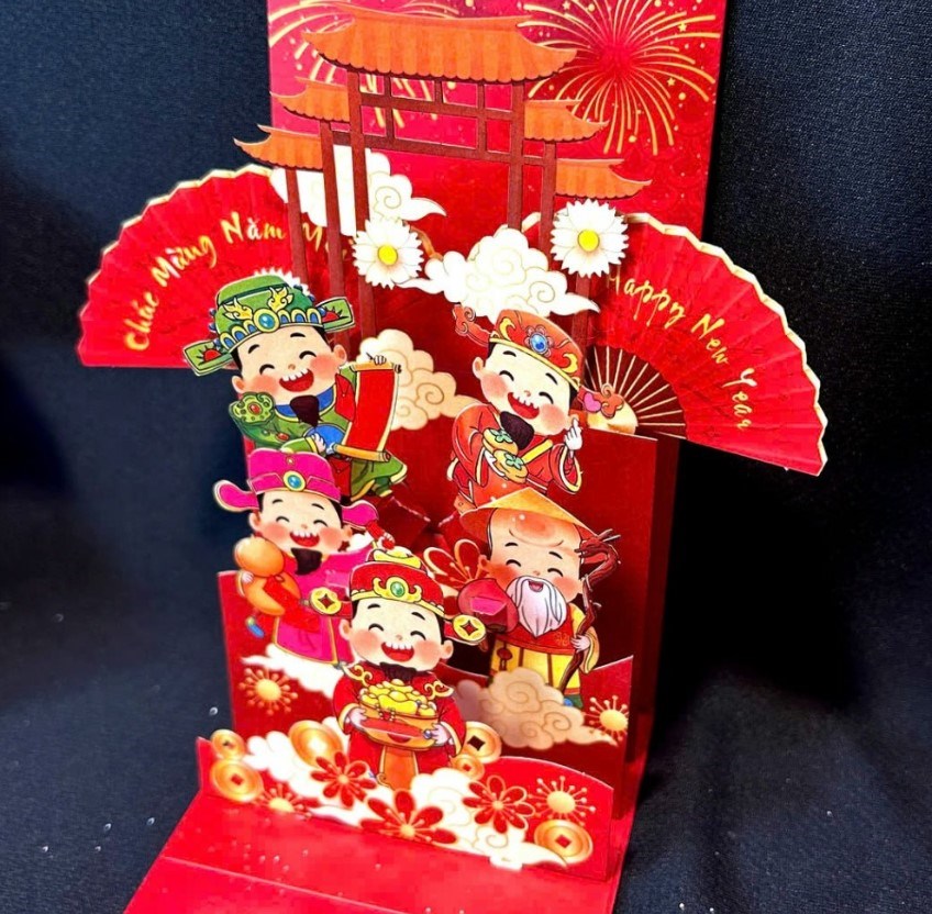 Những mẫu bao lì xì đang lên ngôi dịp Tết Bính Ngọ 2026 - ảnh 4