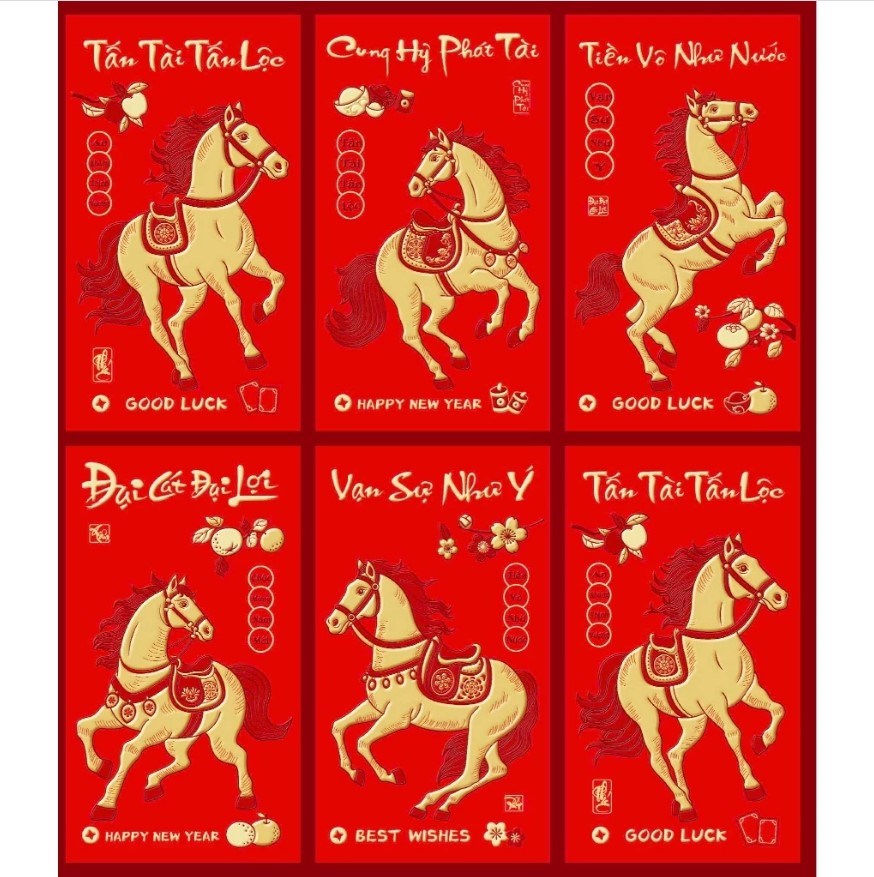 Những mẫu bao lì xì đang lên ngôi dịp Tết Bính Ngọ 2026 - ảnh 2