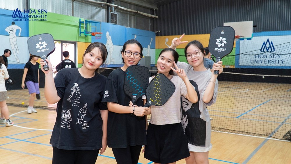 Nhiều trường đại học đưa pickleball vào chương trình giáo dục thể chất - ảnh 3