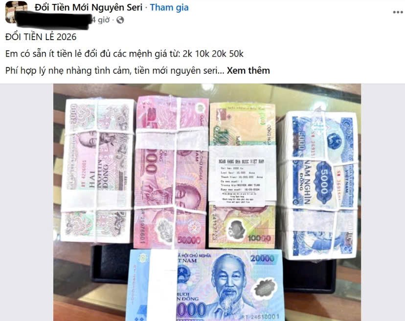 Cảnh báo rủi ro từ dịch vụ đổi tiền mới trên mạng dịp cận Tết - ảnh 2