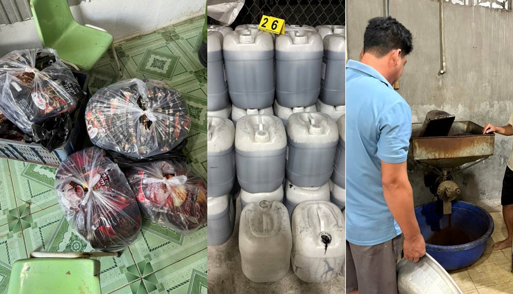 Khởi tố chủ cơ sở sản xuất 10 tấn cà phê giả  - ảnh 1