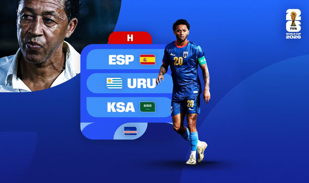 Lịch thi đấu của đội tuyển Cape Verde tại World Cup 2026: Hành trình lịch sử của những “Những chú cá mập xanh”  - ảnh 1
