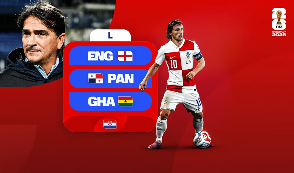 Lịch thi đấu đội tuyển Croatia tại World Cup 2026: Khát vọng của “những chiến binh Balkan” - ảnh 1