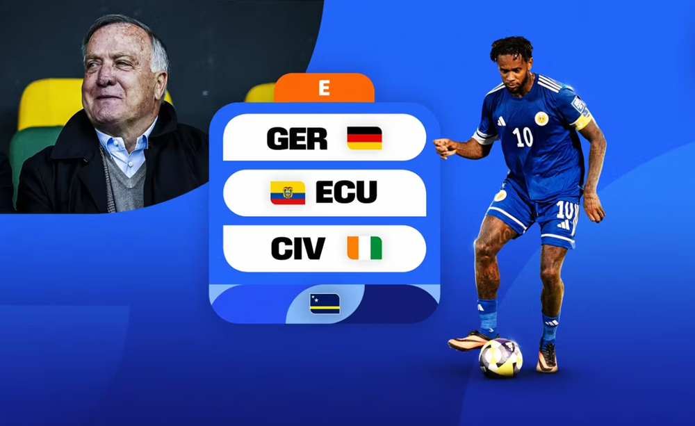 Lịch thi đấu của đội tuyển Curacao tại World Cup 2026: Lần đầu tiên của “Làn sóng xanh” - ảnh 1