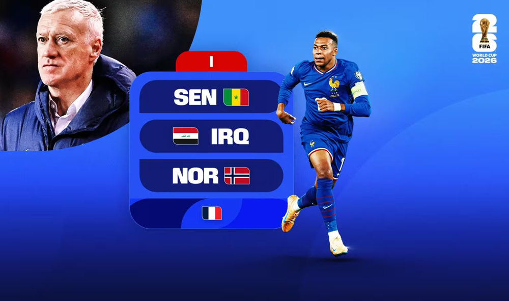 Lịch thi đấu của đội tuyển Pháp tại World Cup 2026: “Gà trống Gô-loa” và tham vọng viết tiếp trang sử vàng - ảnh 1
