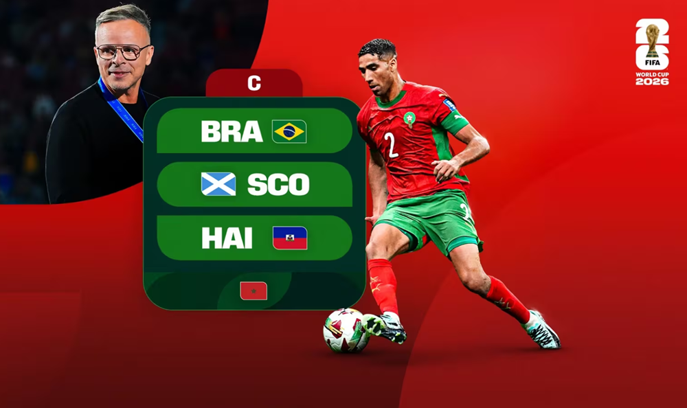 Lịch thi đấu của đội tuyển Morocco tại World Cup 2026: “Sư tử Atlas” và khát vọng viết tiếp câu chuyện thần thoại - ảnh 1