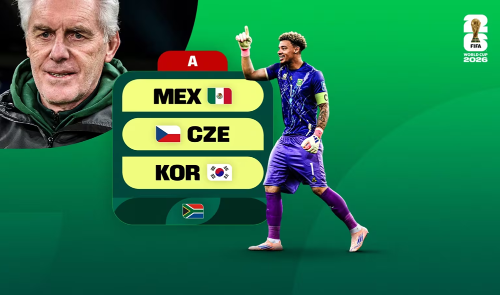 Lịch thi đấu của đội tuyển Nam Phi tại World Cup 2026: “Bafana Bafana” và vũ điệu hồi sinh  - ảnh 1
