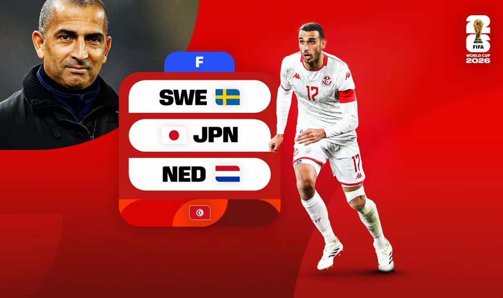 Lịch thi đấu của đội tuyển Tunisia tại World Cup 2026: Khát vọng vượt qua vòng bảng - ảnh 1
