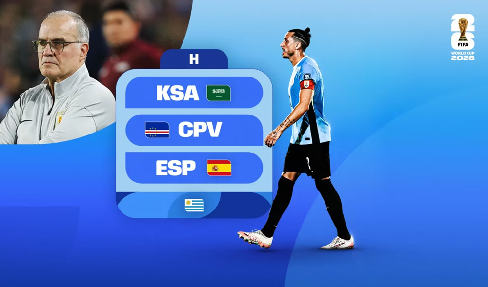 Lịch thi đấu của đội tuyển Uruguay tại World Cup 2026: Tìm lại vinh quang - ảnh 1