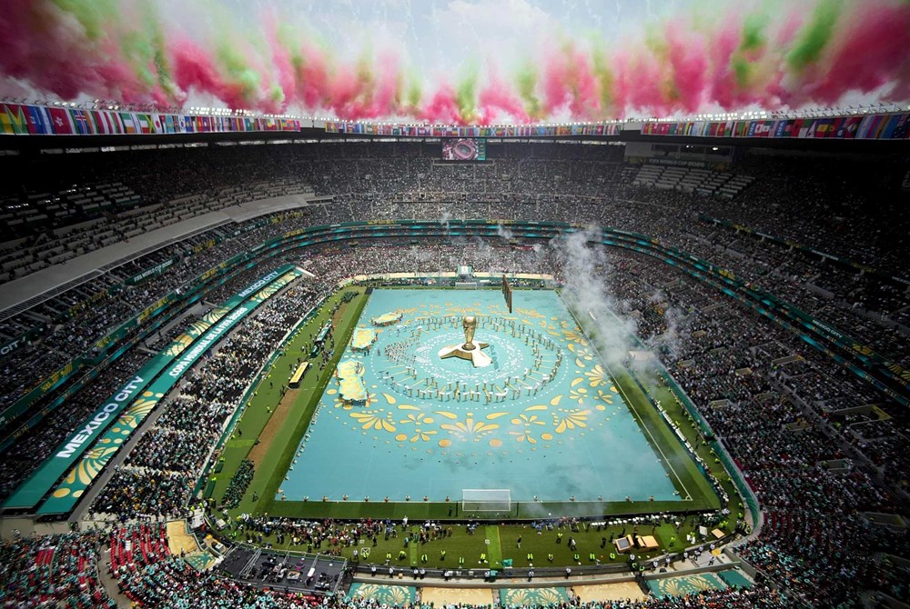 Đại tiệc âm nhạc và ánh sáng rực lửa lễ khai mạc World Cup 2026 - ảnh 1