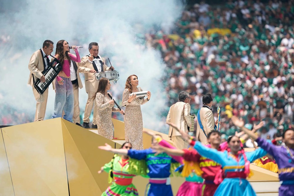 Đại tiệc âm nhạc và ánh sáng rực lửa lễ khai mạc World Cup 2026 - ảnh 5