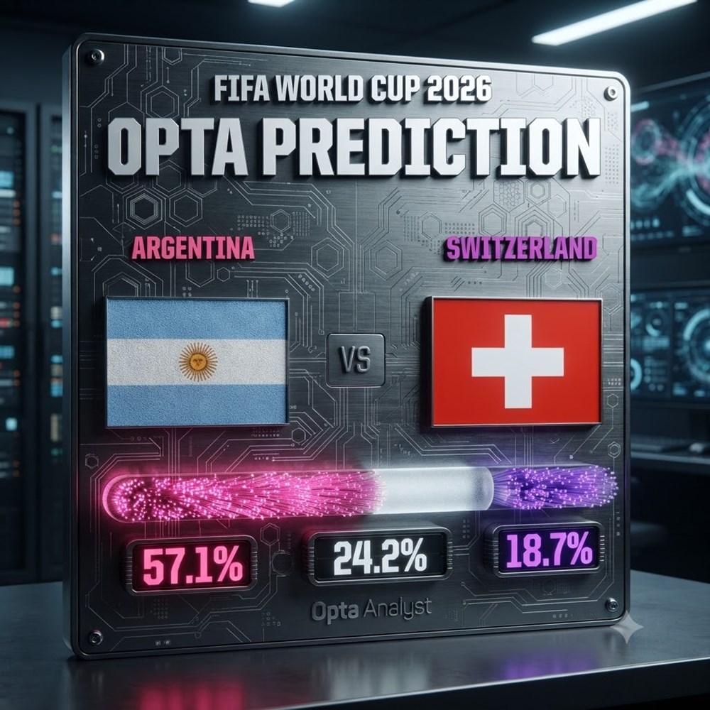 Siêu máy tính dự đoán kết quả trận Argentina vs Thụy Sĩ - ảnh 1
