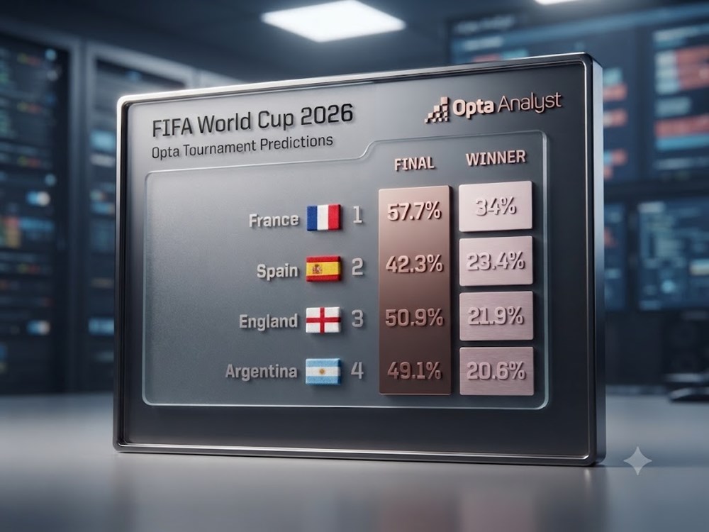 Siêu máy tính dự đoán nhà vô địch World Cup 2026 - ảnh 1
