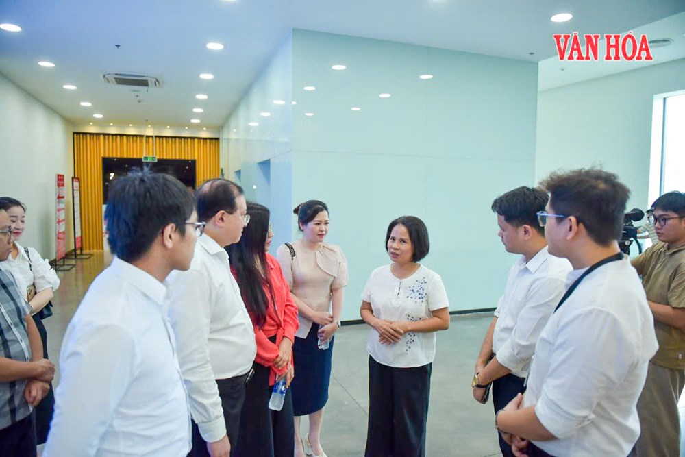 Lãnh đạo Bộ VHTTDL khảo sát các rạp chiếu trong Tuần phim dịp Kỷ niệm 79 năm Ngày Thương binh - Liệt sĩ - ảnh 6