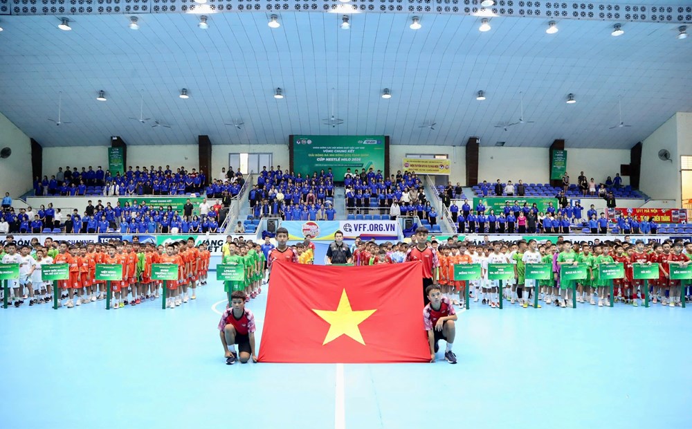 Khai mạc VCK Giải bóng đá Nhi Đồng (U11) Toàn quốc Cúp Nestlé MILO 2026 - ảnh 3