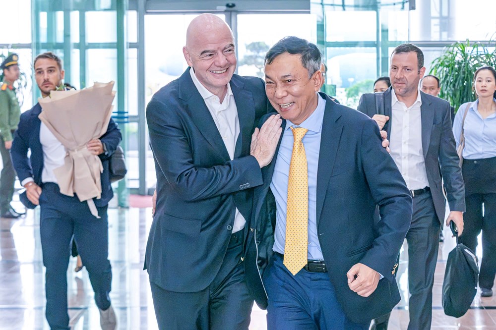 Chủ tịch FIFA Gianni Infantino đã có mặt tại Hà Nội, dự khán trận chung kết ASEAN Cup - ảnh 1