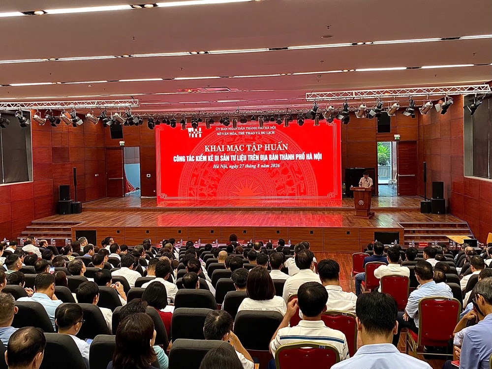 Tập huấn công tác kiểm kê di sản tư liệu trên địa bàn TP Hà Nội - ảnh 1