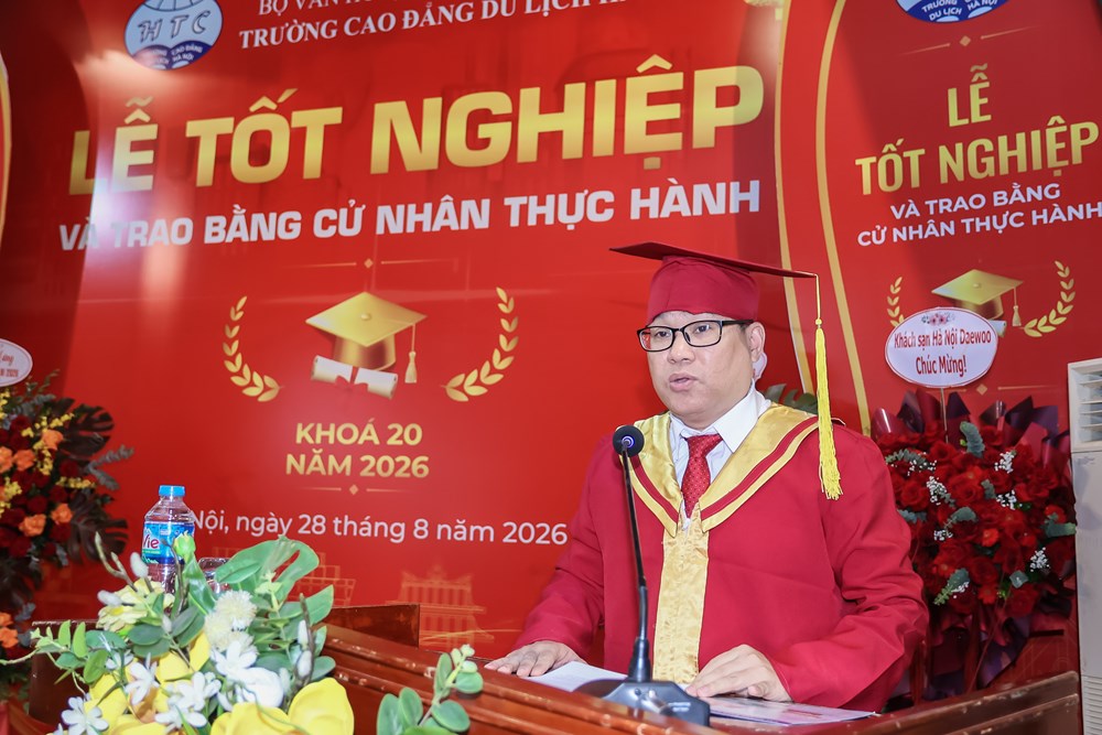 Trường Cao đẳng Du lịch Hà Nội trao bằng tốt nghiệp năm 2026 cho 902 tân cử nhân  - ảnh 2
