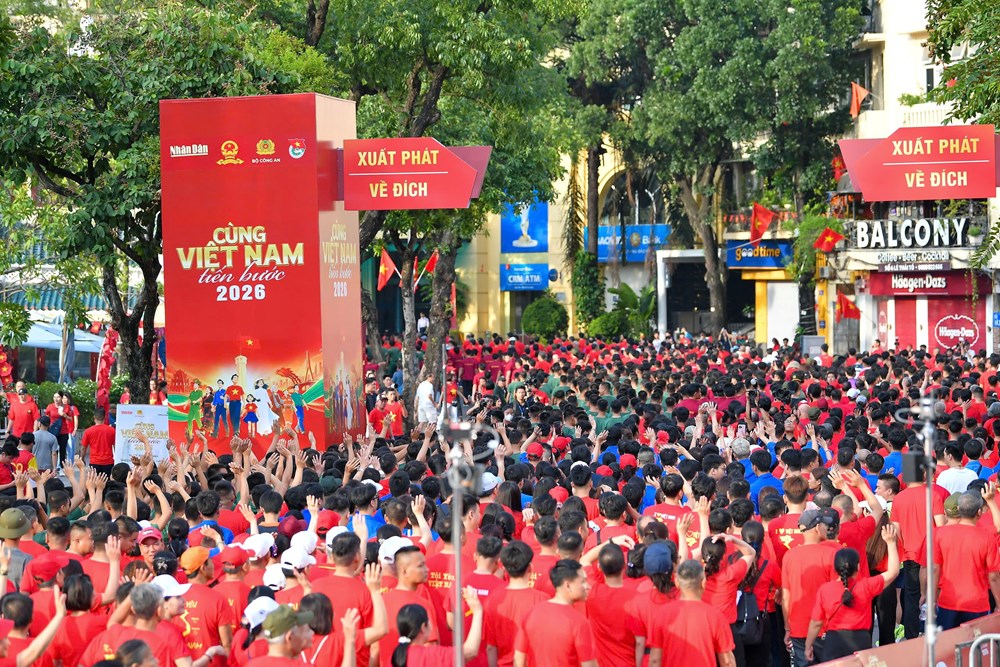 “Cùng Việt Nam tiến bước” xác lập Kỷ lục Guinness thế giới với hơn 10 tỉ bước chân - ảnh 1