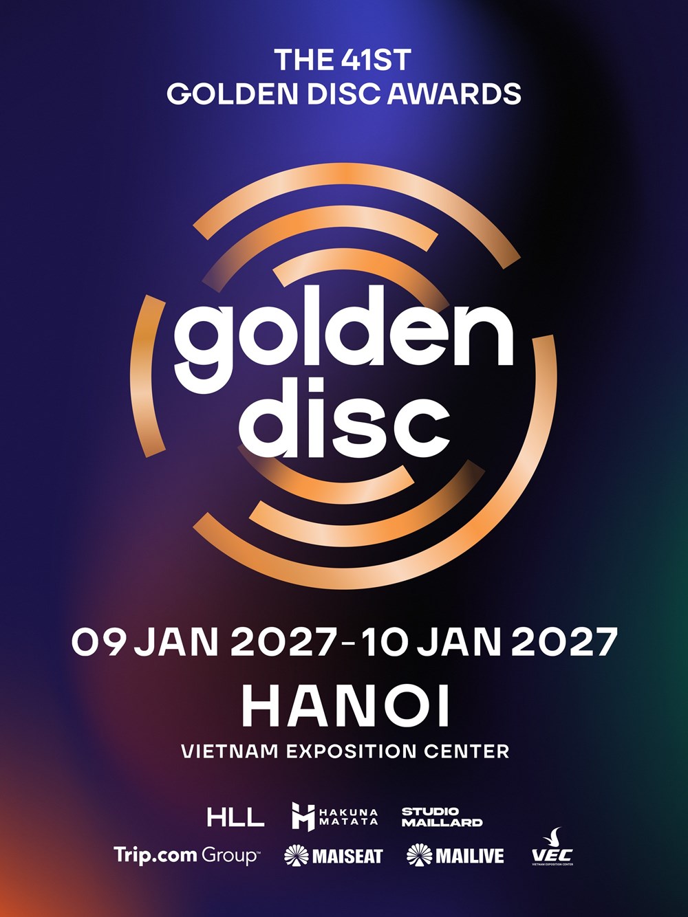 Golden Disc Awards lần thứ 41 sẽ tổ chức vào tháng 1.2027 tại Hà Nội - ảnh 1