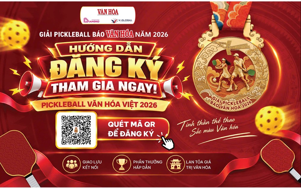Hướng dẫn đăng ký tham gia Giải Pickleball Báo Văn Hóa năm 2026 - “Pickleball Văn hóa Việt 2026” - ảnh 1