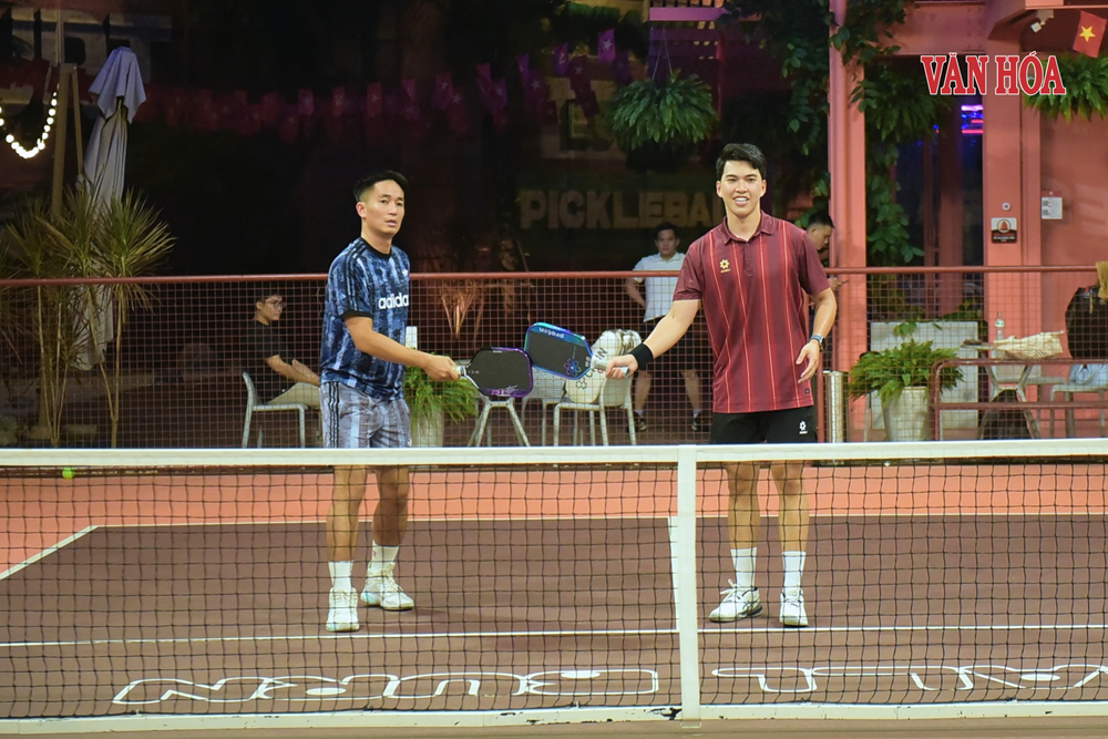 Các nghệ sĩ tích cực tập luyện, sẵn sàng tranh tài tại Giải Pickleball Báo Văn Hóa năm 2026 - ảnh 6