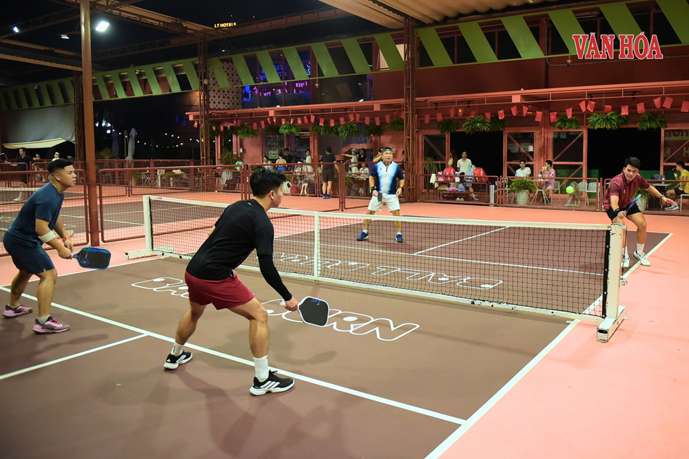 Các nghệ sĩ tích cực tập luyện, sẵn sàng tranh tài tại Giải Pickleball Báo Văn Hóa năm 2026 - ảnh 4