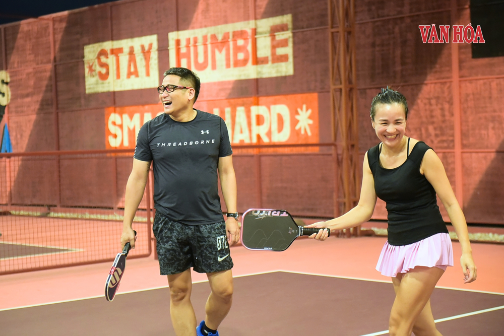 Các nghệ sĩ tích cực tập luyện, sẵn sàng tranh tài tại Giải Pickleball Báo Văn Hóa năm 2026 - ảnh 5