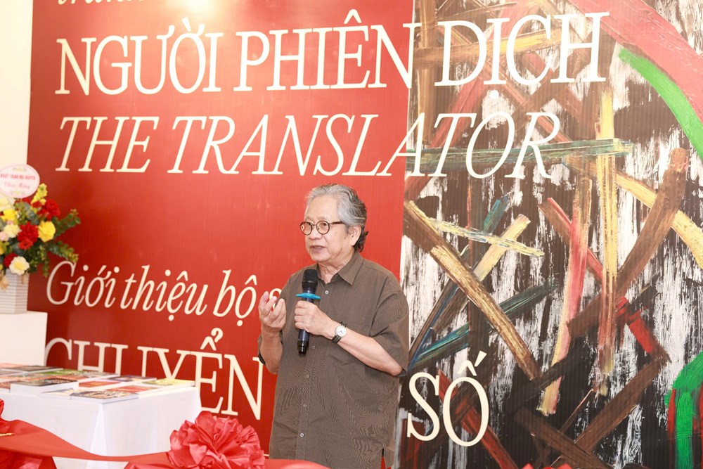 Dịch giả, họa sĩ Đức Dũng ra mắt 19 cuốn sách về “Chuyển đổi số” và triển lãm tranh cá nhân “Người Phiên dịch” - ảnh 5