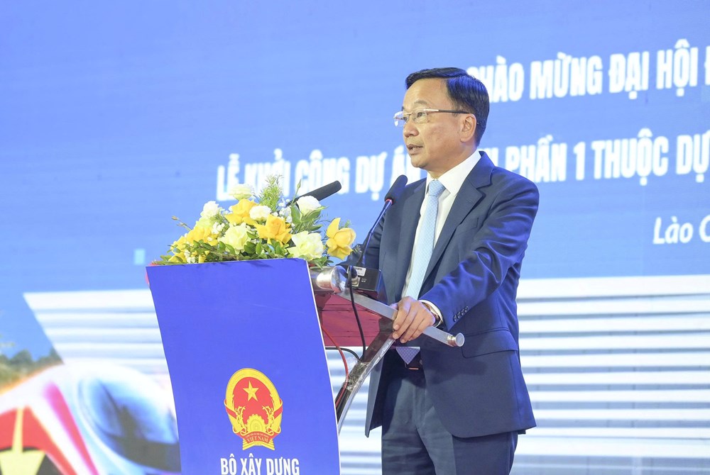 Khởi công hạ tầng ga tuyến đường sắt Lào Cai - Hà Nội - Hải Phòng - ảnh 2