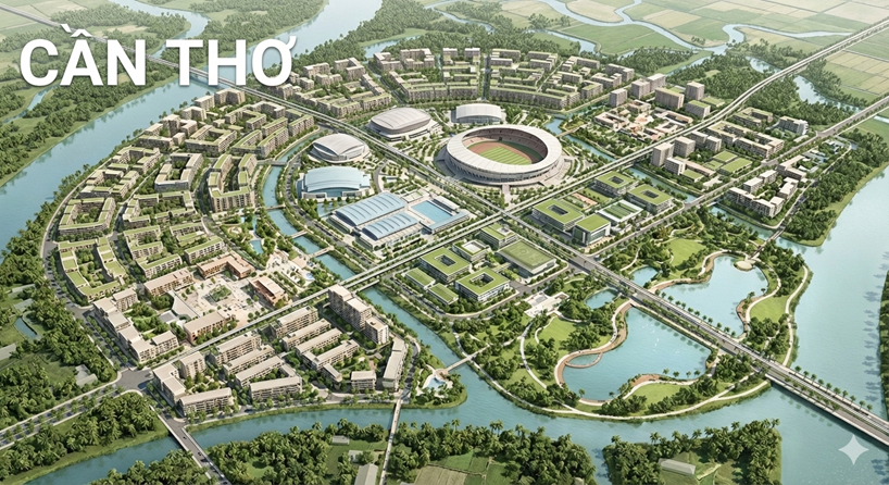 TP Cần Thơ quy hoạch Khu đô thị thể thao Olympic quy mô 3.400 ha - ảnh 1