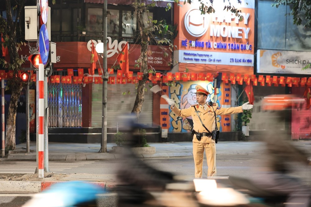 Bảo đảm trật tự, an toàn giao thông trong các ngày diễn ra Đại hội XIV của Đảng - ảnh 1