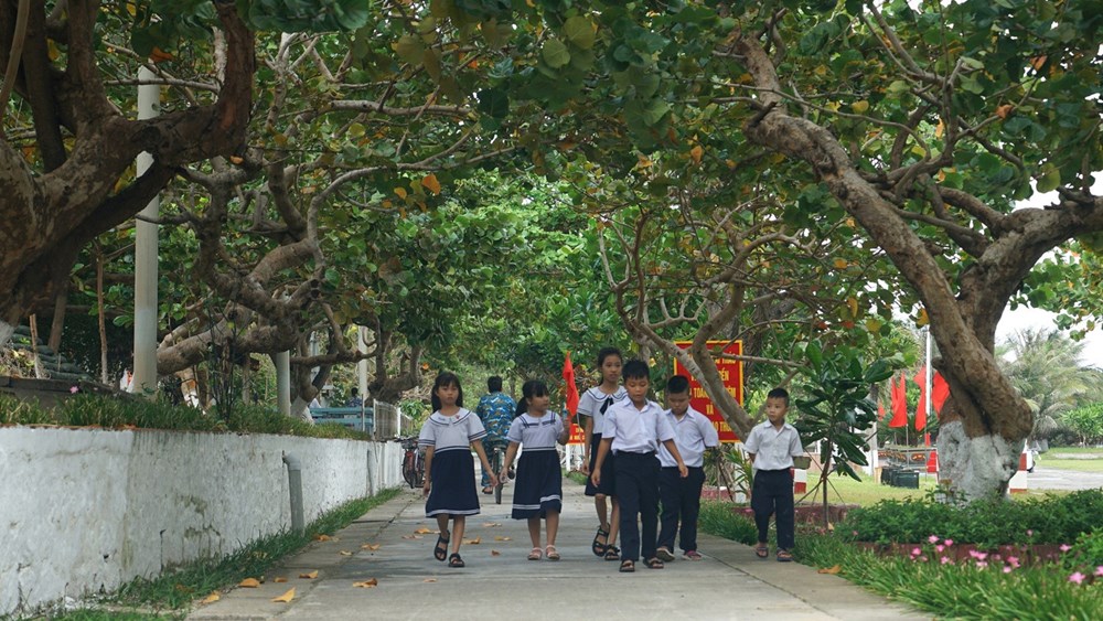 [Ảnh] Quân và dân Trường Sa hướng về Đại hội đại biểu toàn quốc lần thứ XIV của Đảng - ảnh 3
