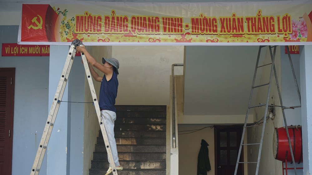 [Ảnh] Quân và dân Trường Sa hướng về Đại hội đại biểu toàn quốc lần thứ XIV của Đảng - ảnh 5