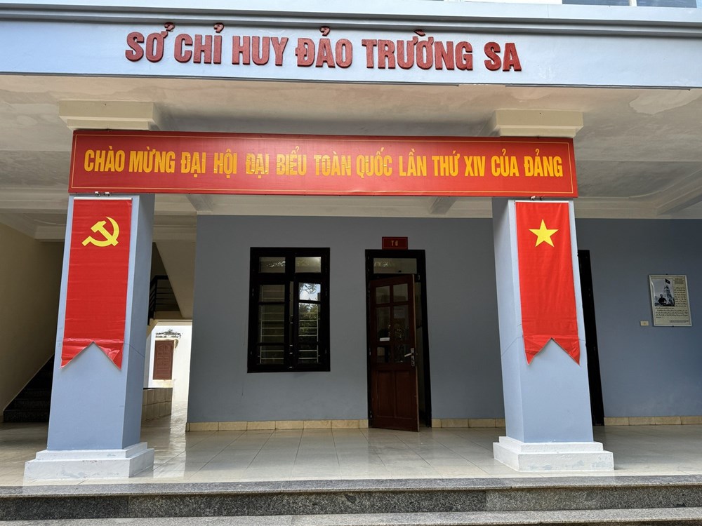 [Ảnh] Quân và dân Trường Sa hướng về Đại hội đại biểu toàn quốc lần thứ XIV của Đảng - ảnh 11