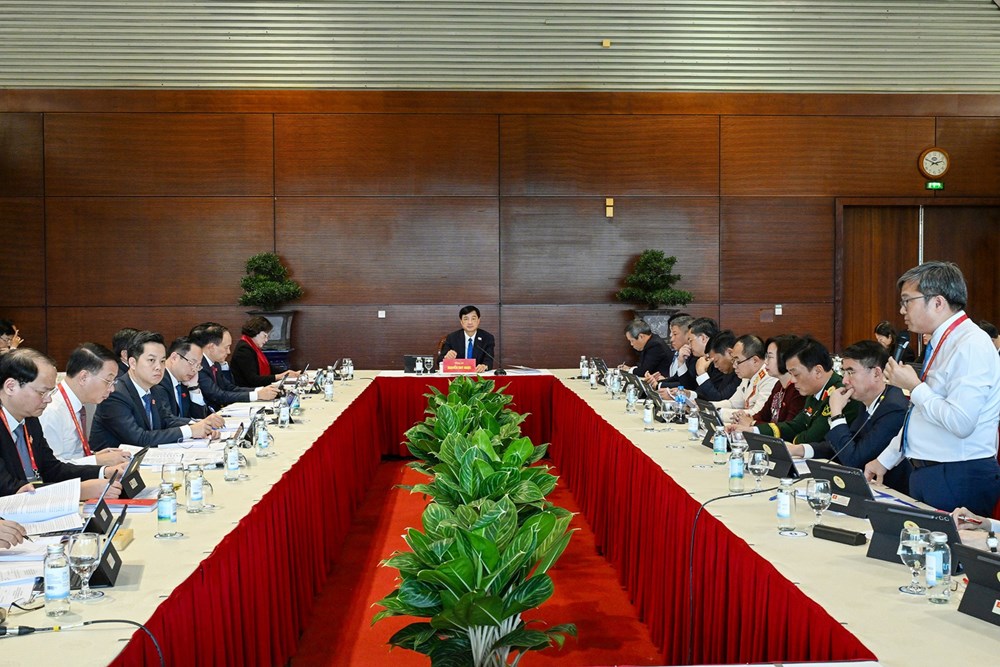 Phát huy cao độ trách nhiệm, trí tuệ và tâm huyết thảo luận Văn kiện, góp phần quan trọng vào thành công của Đại hội - ảnh 3