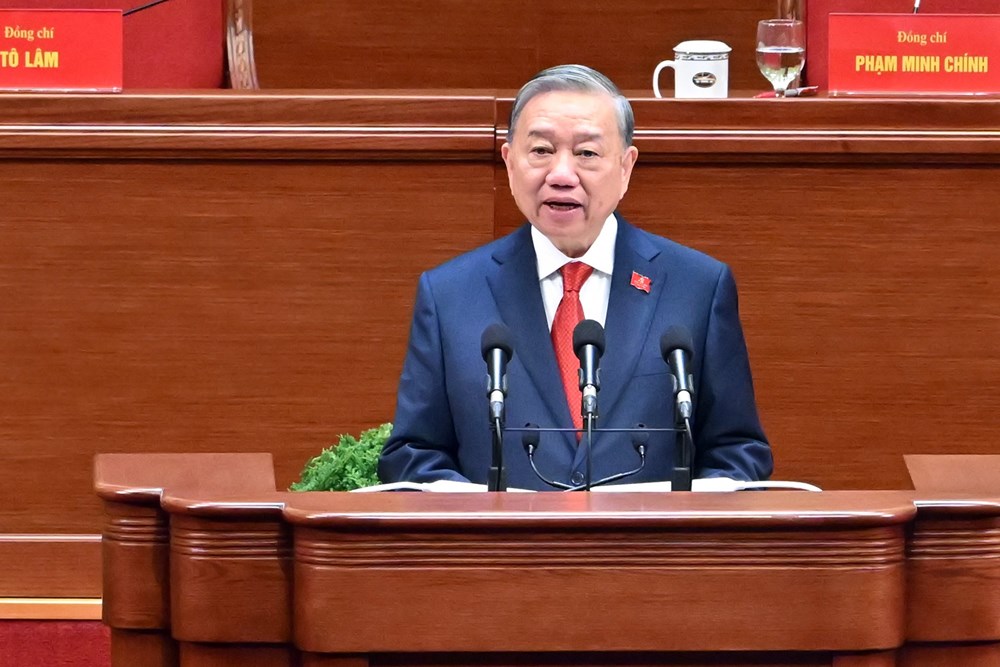 Diễn văn bế mạc Đại hội Đảng toàn quốc lần thứ XIV của Tổng Bí thư Tô Lâm - ảnh 1