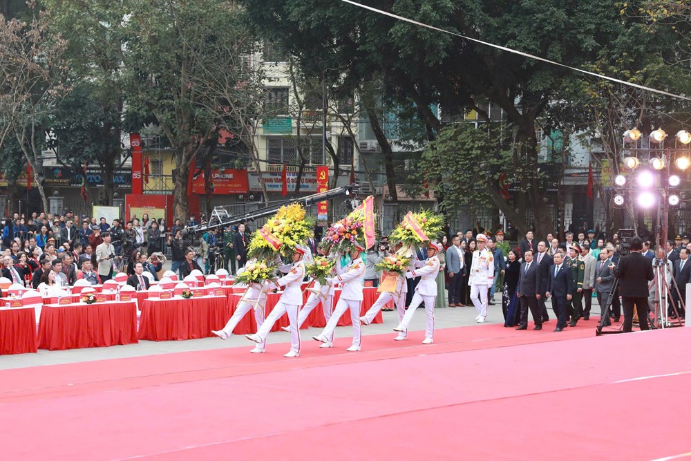 Những hình ảnh hào hùng tại Lễ hội kỷ niệm 237 năm Chiến thắng Ngọc Hồi - Đống Đa - ảnh 2