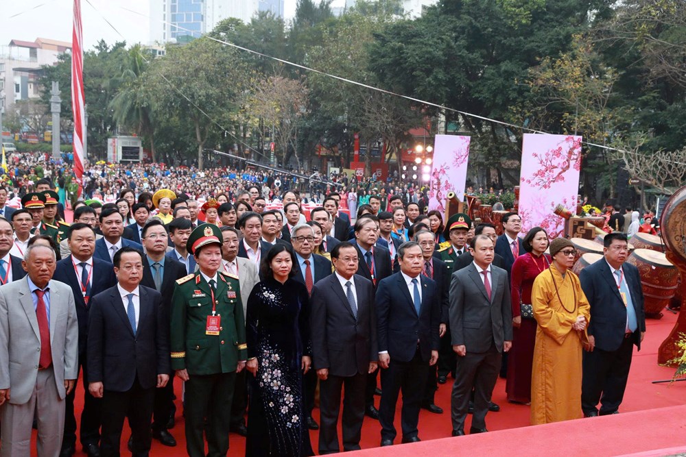 Những hình ảnh hào hùng tại Lễ hội kỷ niệm 237 năm Chiến thắng Ngọc Hồi - Đống Đa - ảnh 3