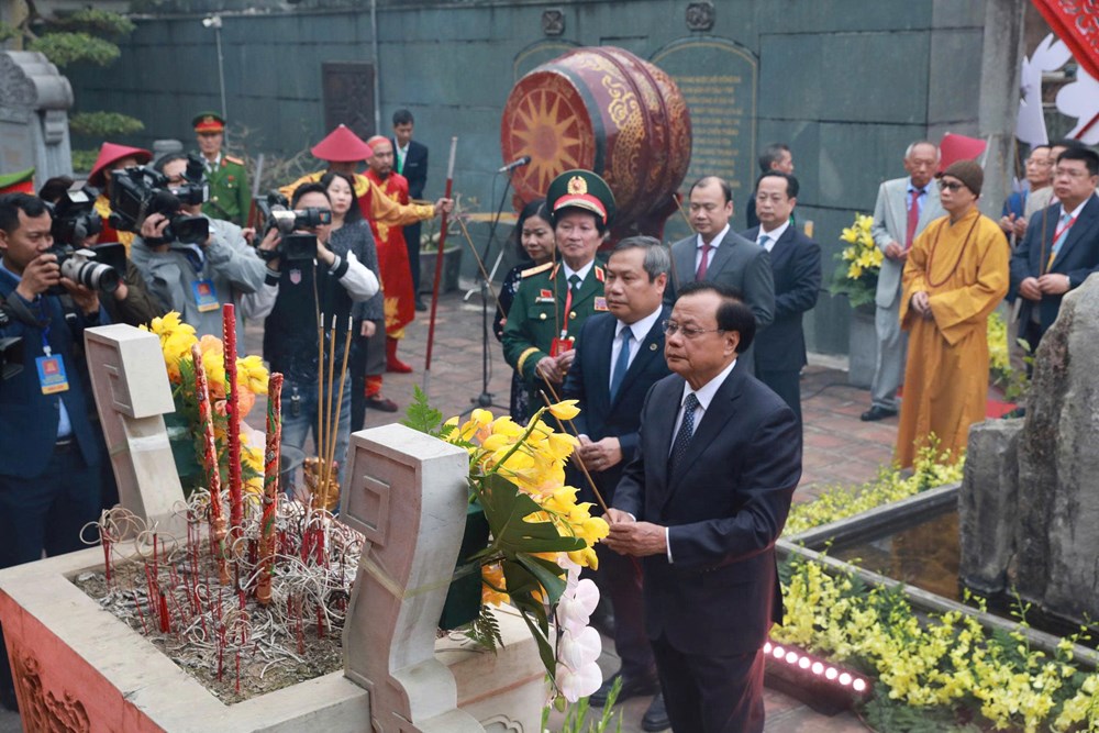 Những hình ảnh hào hùng tại Lễ hội kỷ niệm 237 năm Chiến thắng Ngọc Hồi - Đống Đa - ảnh 4