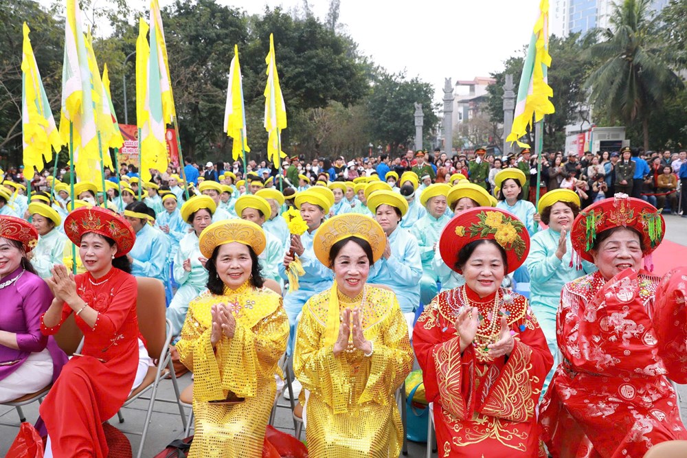 Những hình ảnh hào hùng tại Lễ hội kỷ niệm 237 năm Chiến thắng Ngọc Hồi - Đống Đa - ảnh 13