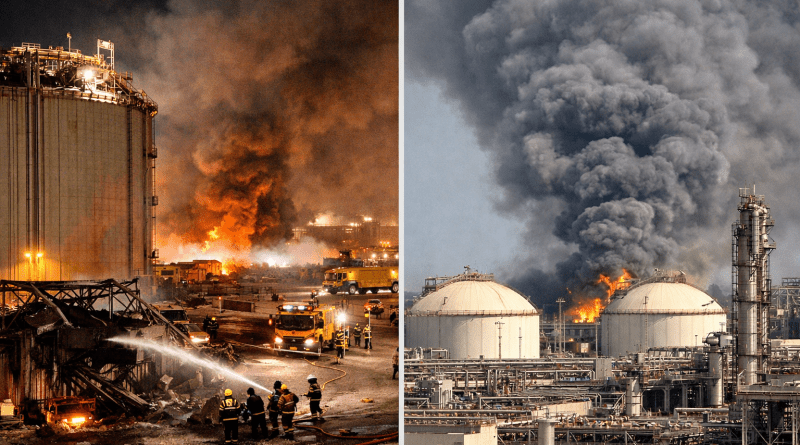 Trung Đông đánh thẳng dầu khí, nguy cơ sốc giá toàn cầu - ảnh 1