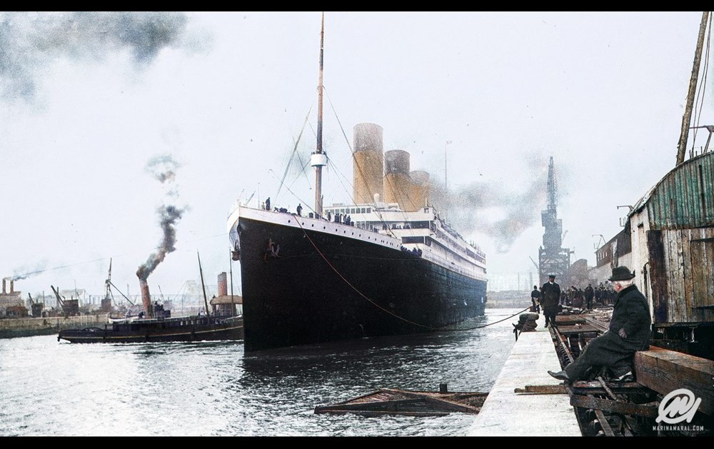 Titanic rời cảng Southampton: Khởi đầu chuyến hải trình định mệnh - ảnh 1