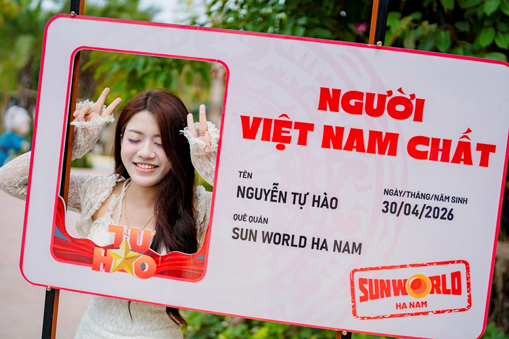 Khách Hà Nội tấp nập đến Sun World Ha Nam dịp Giỗ Tổ, báo hiệu sức hút dịp 30.4 - 1.5  - ảnh 2