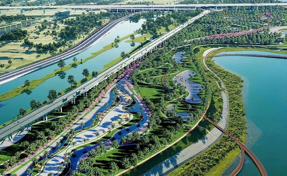 Thống nhất di dời dân cư, tái thiết toàn diện không gian hai bên sông Hồng - ảnh 1