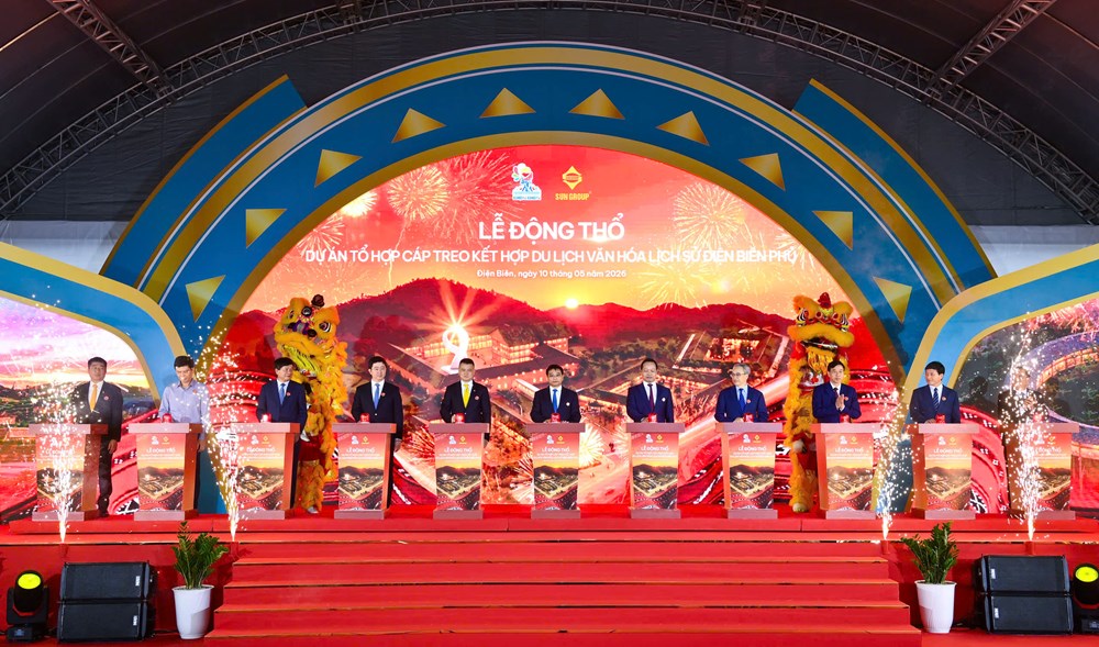 Sun Group động thổ Tổ hợp cáp treo kết hợp du lịch văn hóa - lịch sử Điện Biên Phủ - ảnh 2