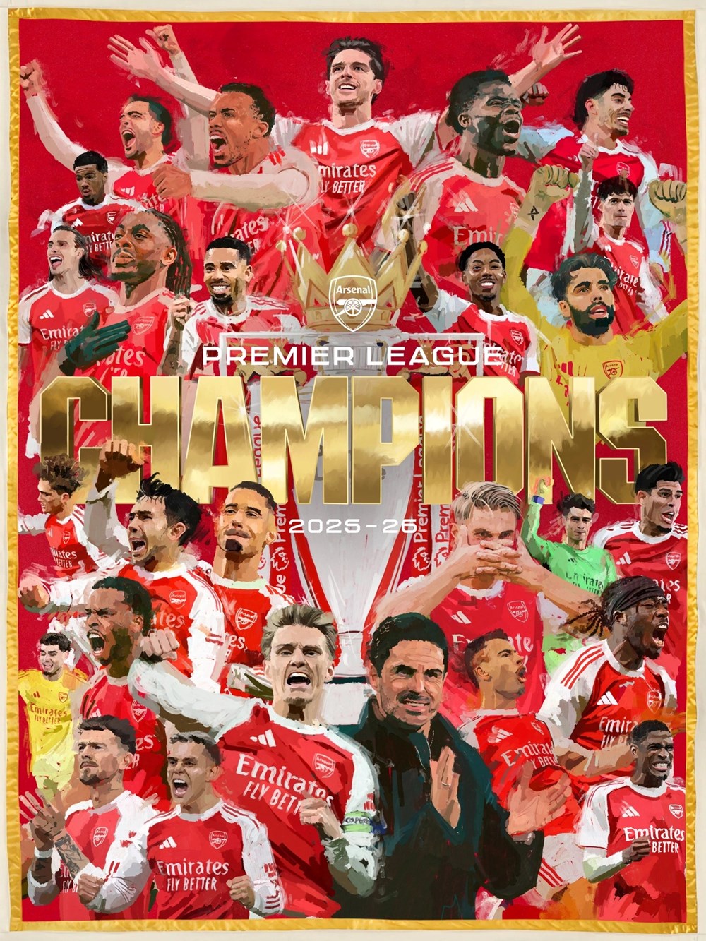 Arsenal chính thức vô địch Ngoại hạng Anh sau 22 năm chờ đợi - ảnh 2