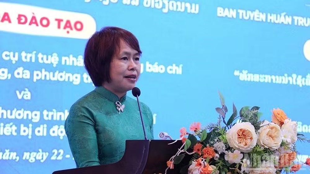 Việt Nam hỗ trợ đào tạo kỹ năng báo chí hiện đại cho phóng viên Lào - ảnh 2
