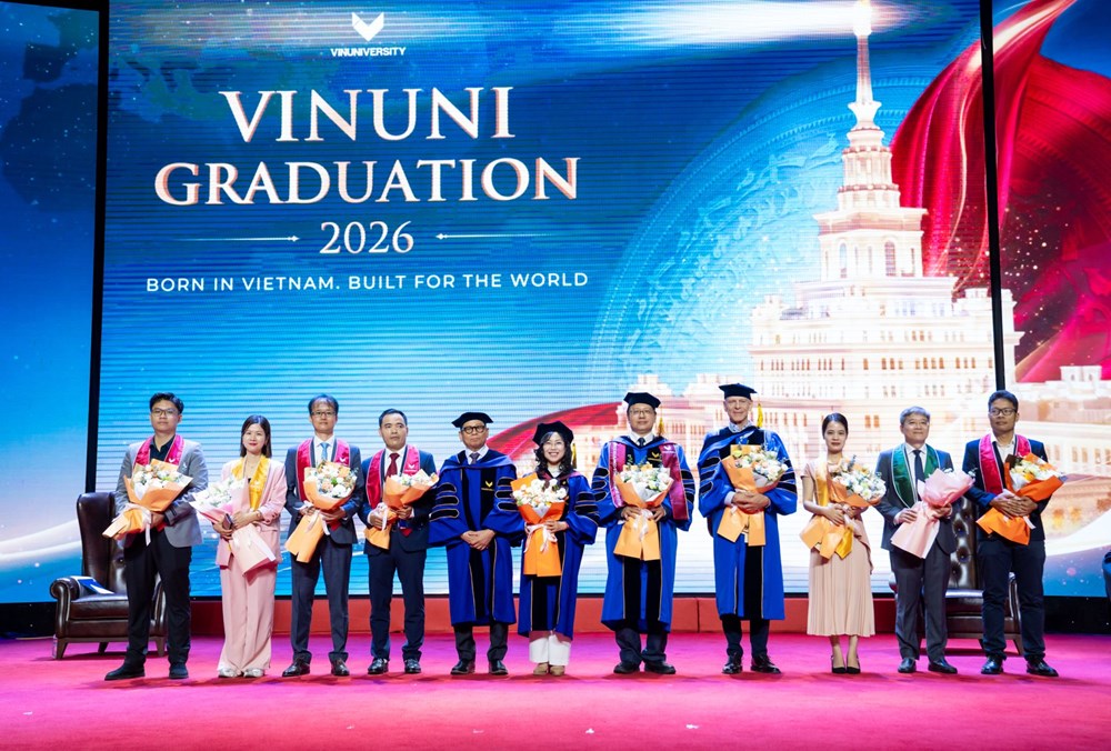 Lễ tốt nghiệp VinUni 2026: Bản phác thảo mô hình đại học của tương lai - ảnh 5