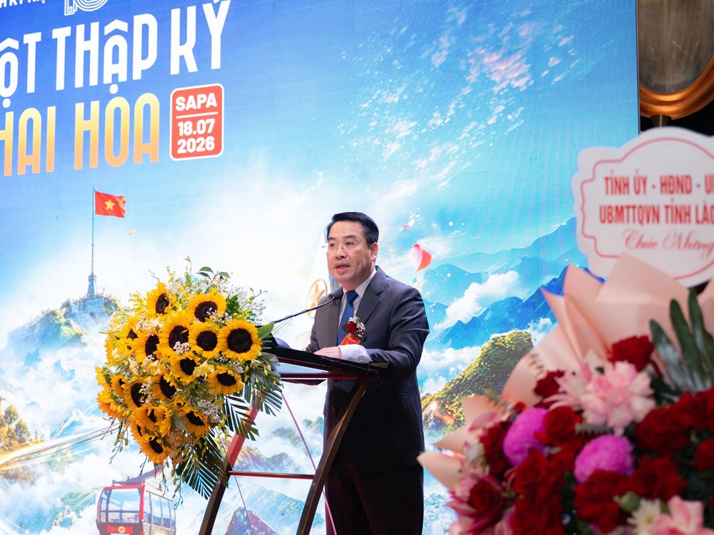 Sun Group kỷ niệm 10 năm vận hành cáp treo Fansipan - ảnh 1